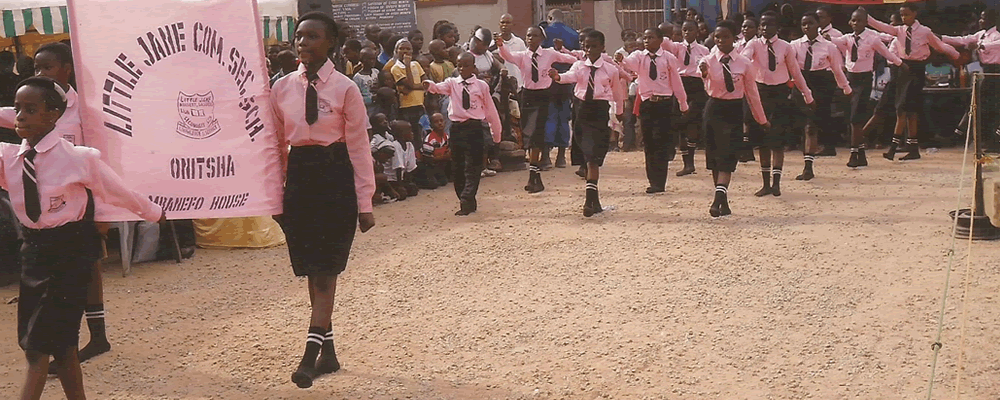 Bright students of little Jane Schools